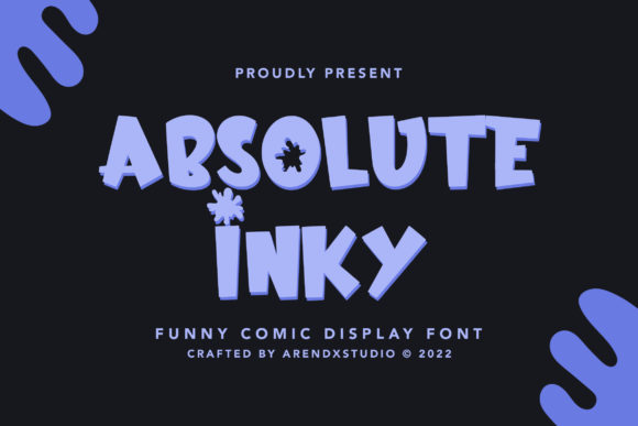Absolute Inky: A Playful Display Font for Digital Branding