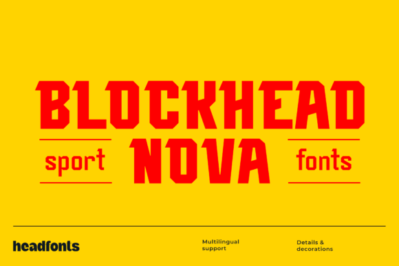 Blockhead Nova: A Display Font That Grabs Attention—Fast