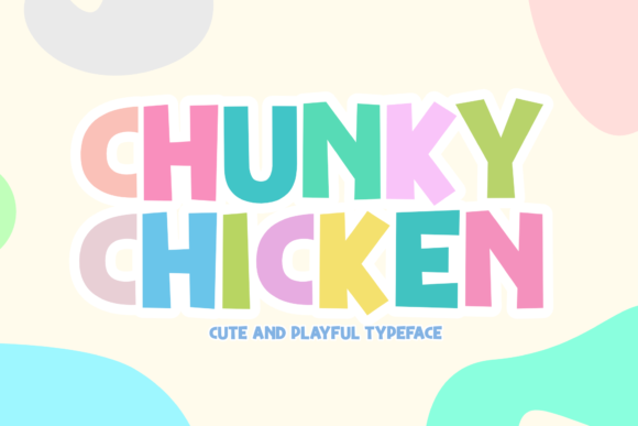 Chunky Chicken: A Display Font That Grabs Attention—Fast