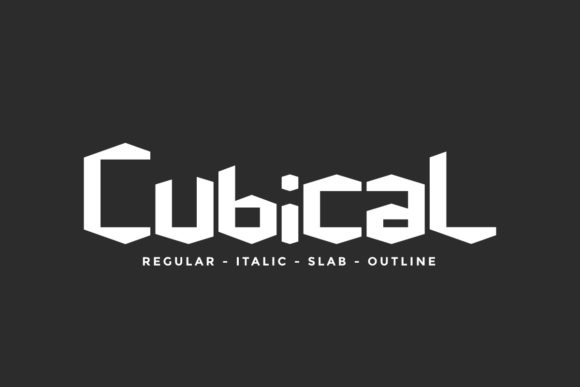 Cubical: A Futuristic Display Font for Scroll-Stopping Campaigns