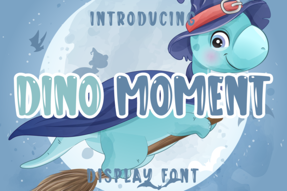 Dino Moment: A Playful, Polished Display Font for Small Brands