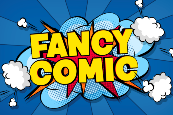 Fancy Comic: A Playful Display Font for Handmade Charm