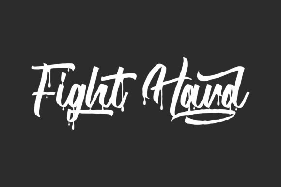 Fight Hard: A Bold Display Font That Gives Your Brand Instant Personality
