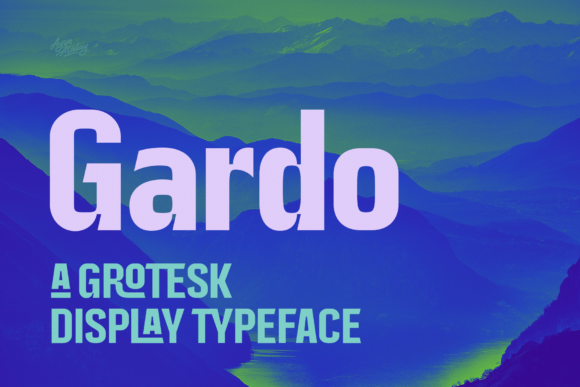 Gardo Grotesk: A Bold Display Typeface for Small Business Branding