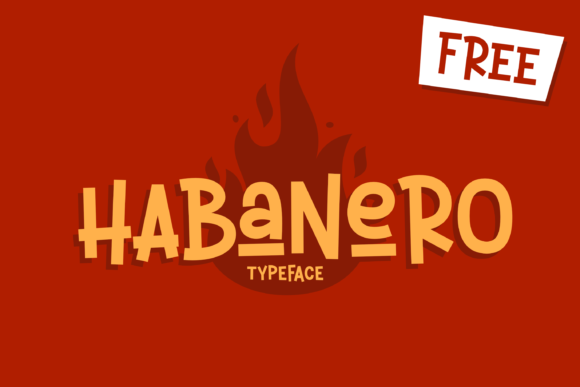 Habanero: A Display Font That Makes Your Headlines Pop