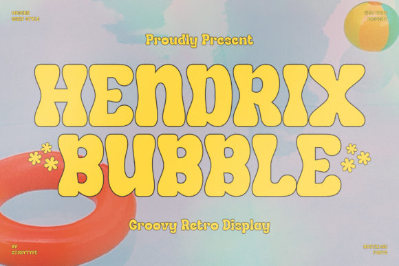 Hendrix Bubble: A Display Font That Balances Boldness and Grace