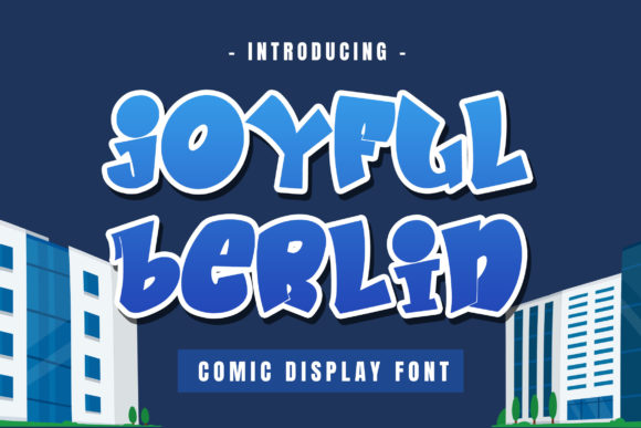 Joyful Berlin: A Display Font That Feels Like a Smile