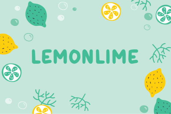 Lemonlime: A Friendly Display Font for Campaign Headlines