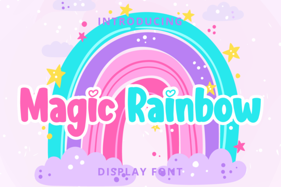 Magic Rainbow Font: Joyful Display Type for Scroll-Stopping Campaigns