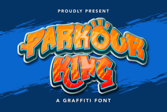 Parkour King: A Bold Display Font for Real Branding Work