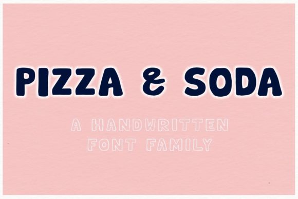 Pizza Soda: A Bold Display Font for Scroll-Stopping Marketing