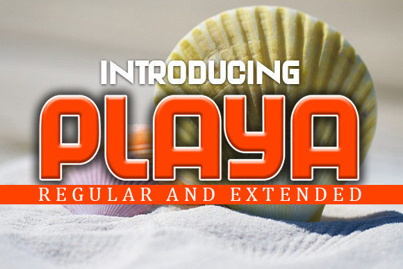 Playa: A Display Font That Anchors Campaign Visuals