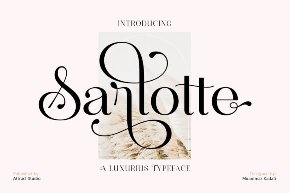 Sarlotte: A Distinct Display Font for Digital Branding