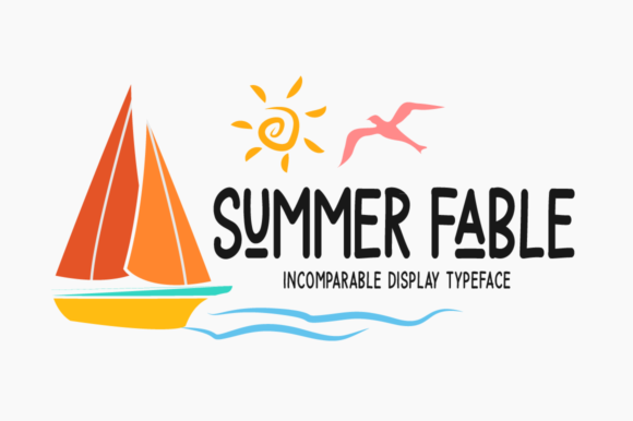 Summer Fable: A Fresh Display Font That Feels Like Sunlight on Paper